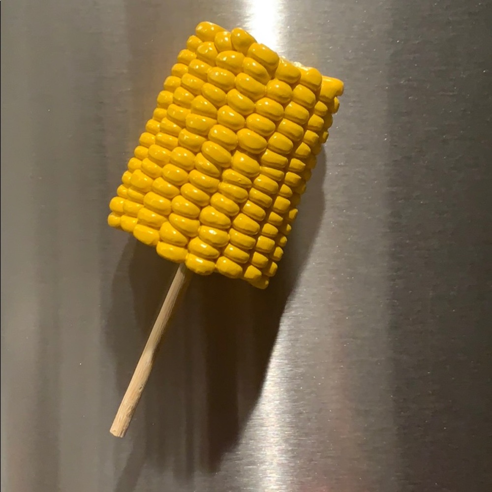 Corn refrigerator magnet
